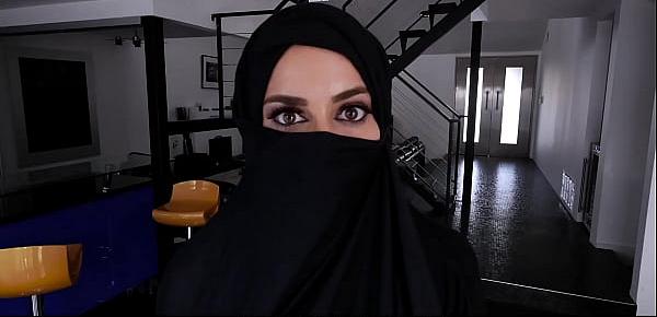  Arab Victoria June with her enhanced lips has the perfect mouth for sucking cocks! In this scene she gives a POV blowjob and fucks a big cock!